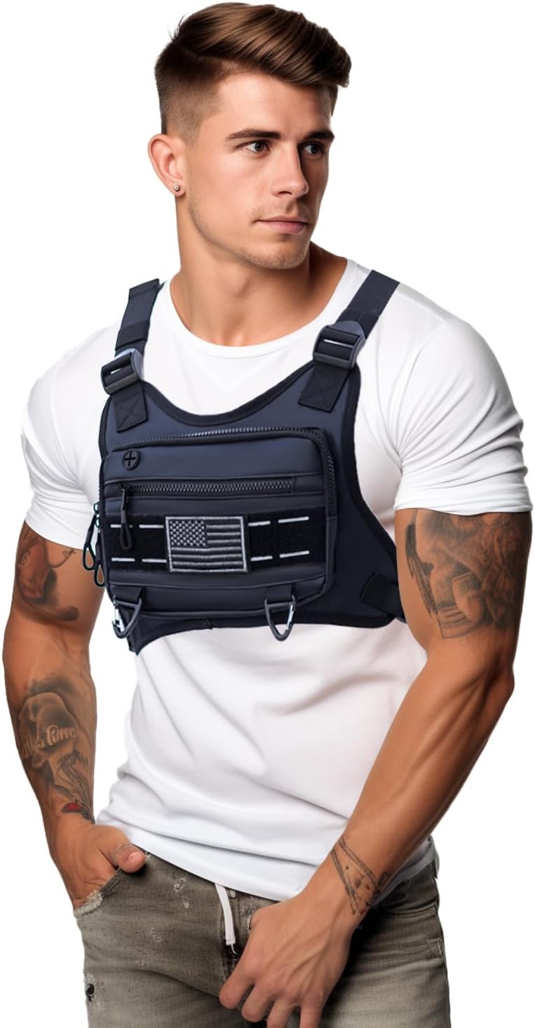 Bolsa pecho al aire libre hombre