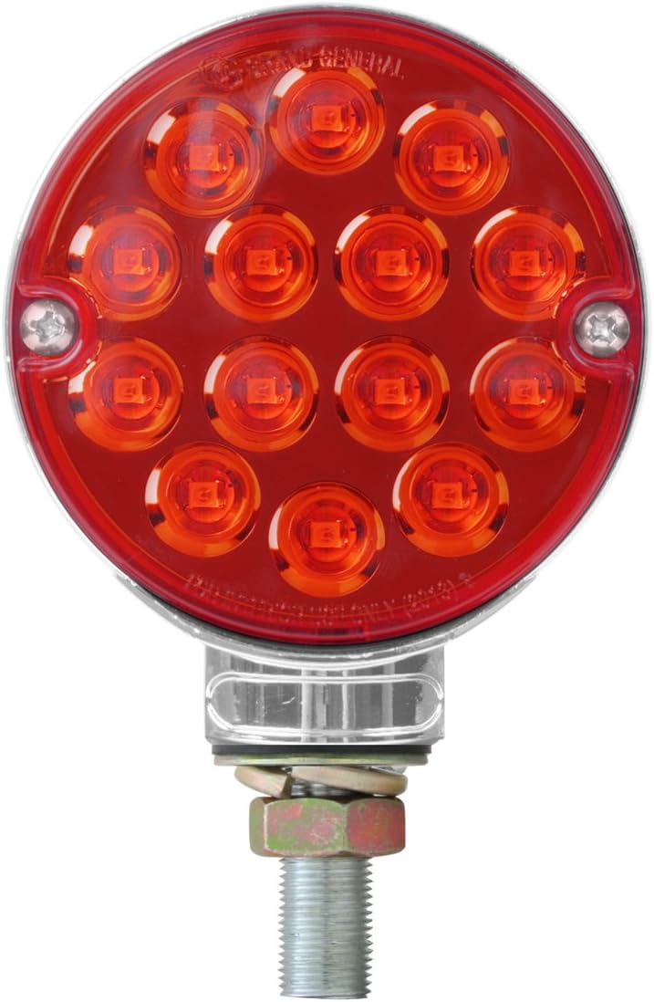 Luz pedestal LED doble cara 3pulg 14 LED 12V