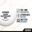 6 Pzas Pelotas Ping Pong 40mm Plástico Resistente Agua