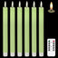 Velas LED cónicas control remoto 10 teclas cera real