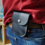 Funda cinturón cuero vaca EDC para cuchillo