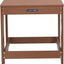 Mesa Adirondack de Madera Marrón 60246 para Jardín y Terraza