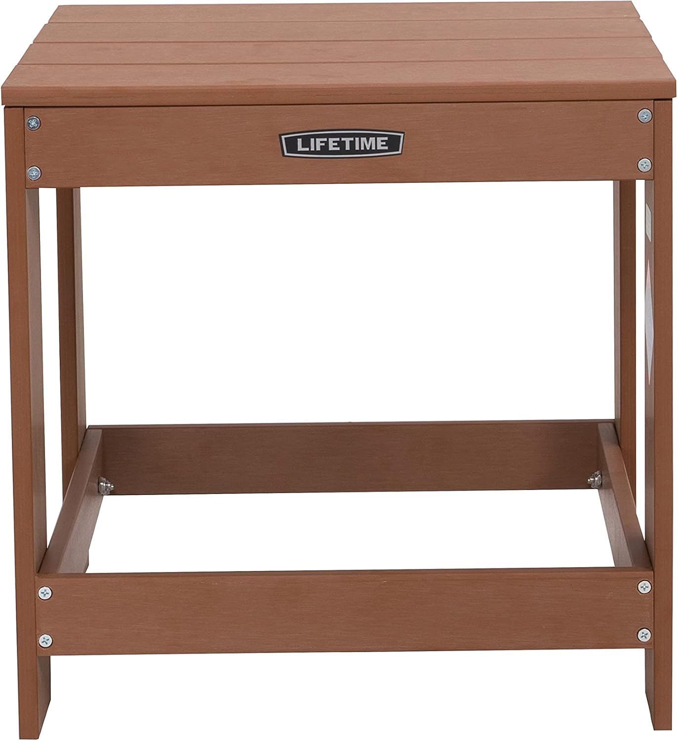 Mesa Adirondack de Madera Marrón 60246 para Jardín y Terraza