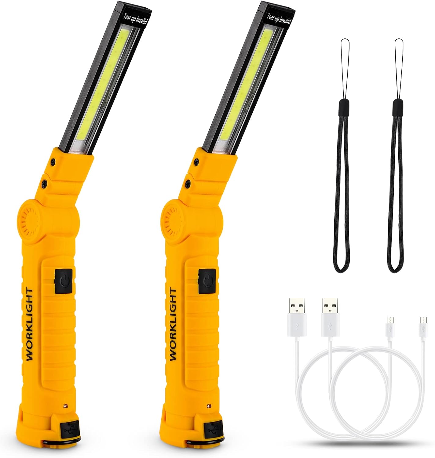 Luces LED recargables base magnética 5 modos regalo hombre papá