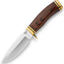 Cuchillo hoja fija vaina piel auténtica
