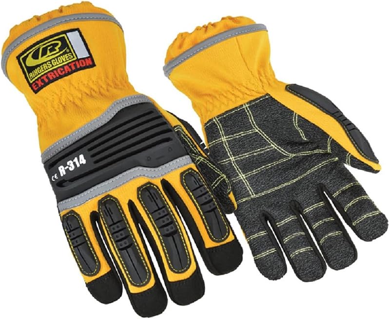 Guantes impacto minería petróleo gas agarre mejorado talla