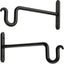 2 Ganchos para plantas colgantes 8pulg resistente