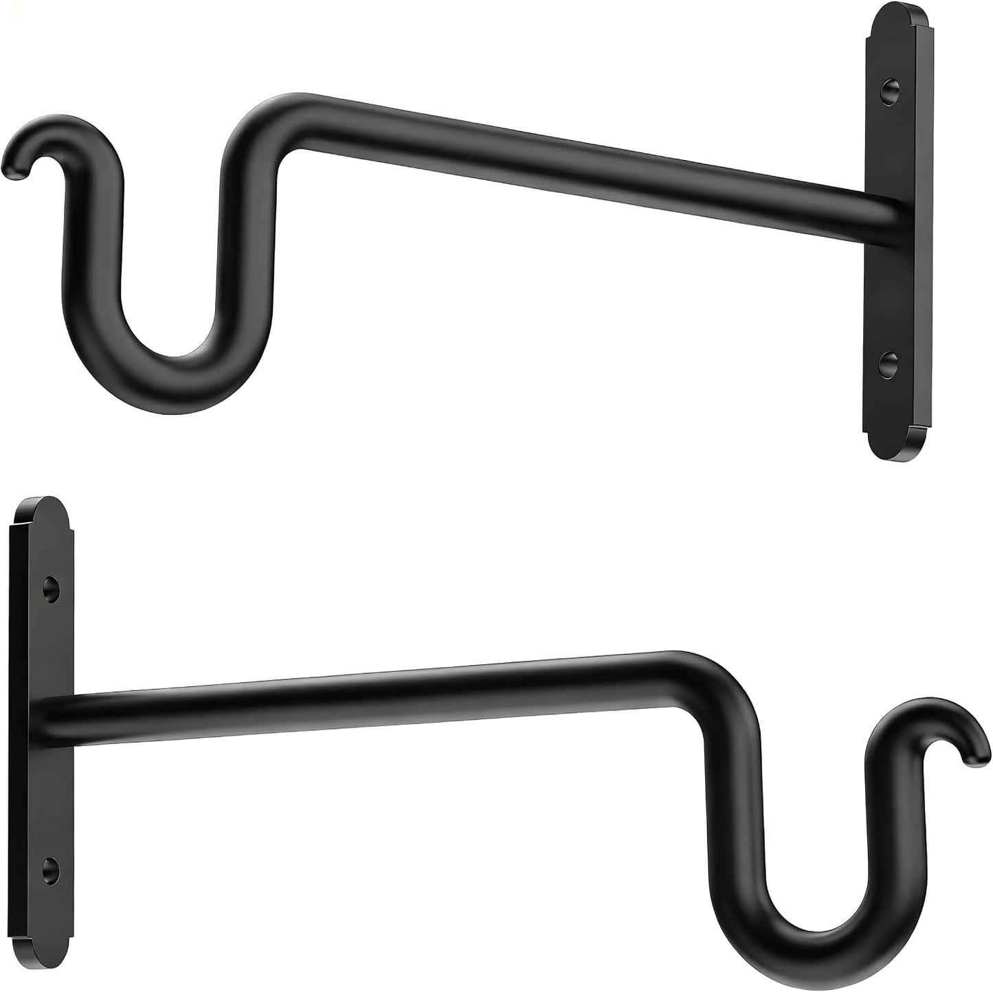 2 Ganchos para plantas colgantes 8pulg resistente