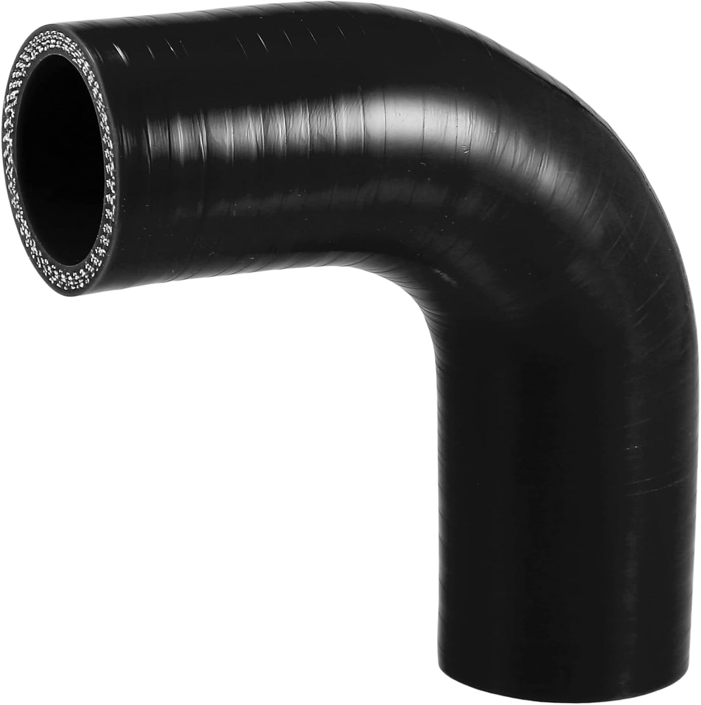 Manguera silicona universal 1.38x3.54pulg 90 grados negro