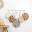 Perchas macramé para sombrero pared 41x31" decoración
