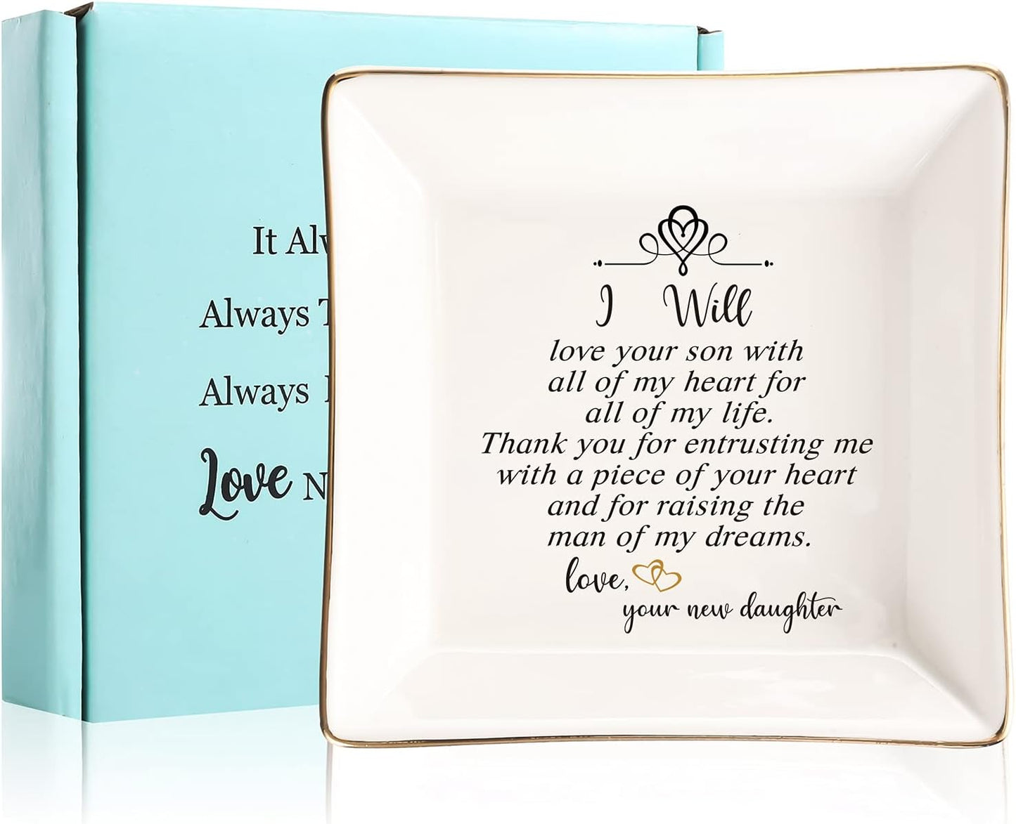 Plato anillos madre novio regalo boda suegra