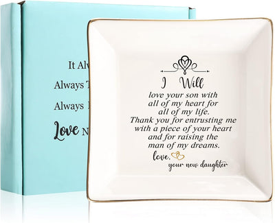 Plato anillos madre novio regalo boda suegra