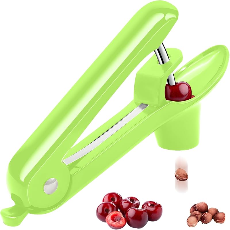 Deshuesador cerezas y aceitunas empuje manual