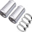Junta manguera aluminio 2" con conector silicona set 2