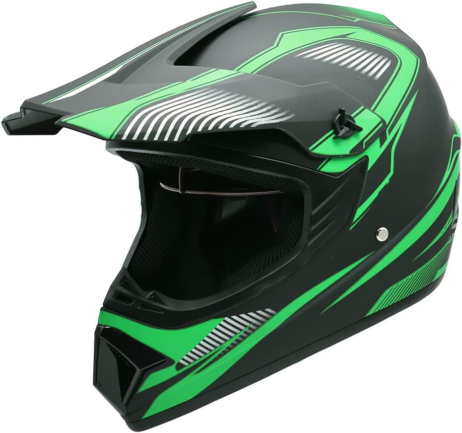 Casco ATV para niños y jóvenes motocross 4 ruedas DOT