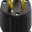 Enchufe L7-30P 30A 277V conector CA macho negro