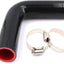 Acoplador codo 90 grados manguera silicona 1 1/4"