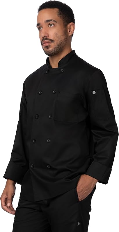 Chaleco Chef Hombre Le Mans de Algodón con Bolsillos