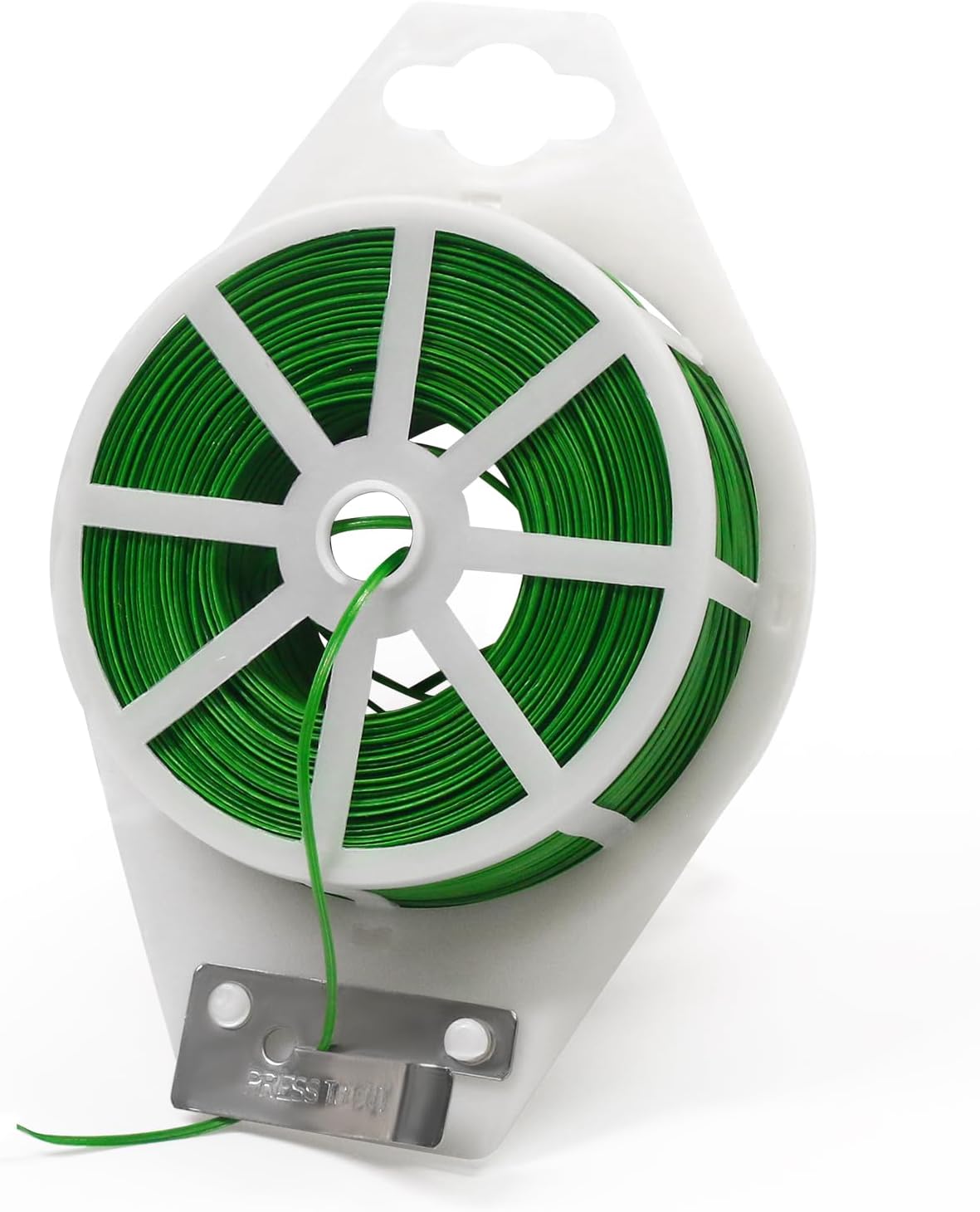 Lazos para plantas 200m cordel verde con cortador