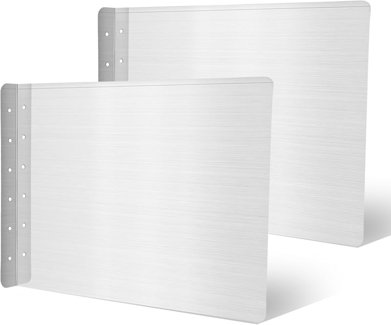 2 Protectores laterales acero inox para fregadero 16x12pulg
