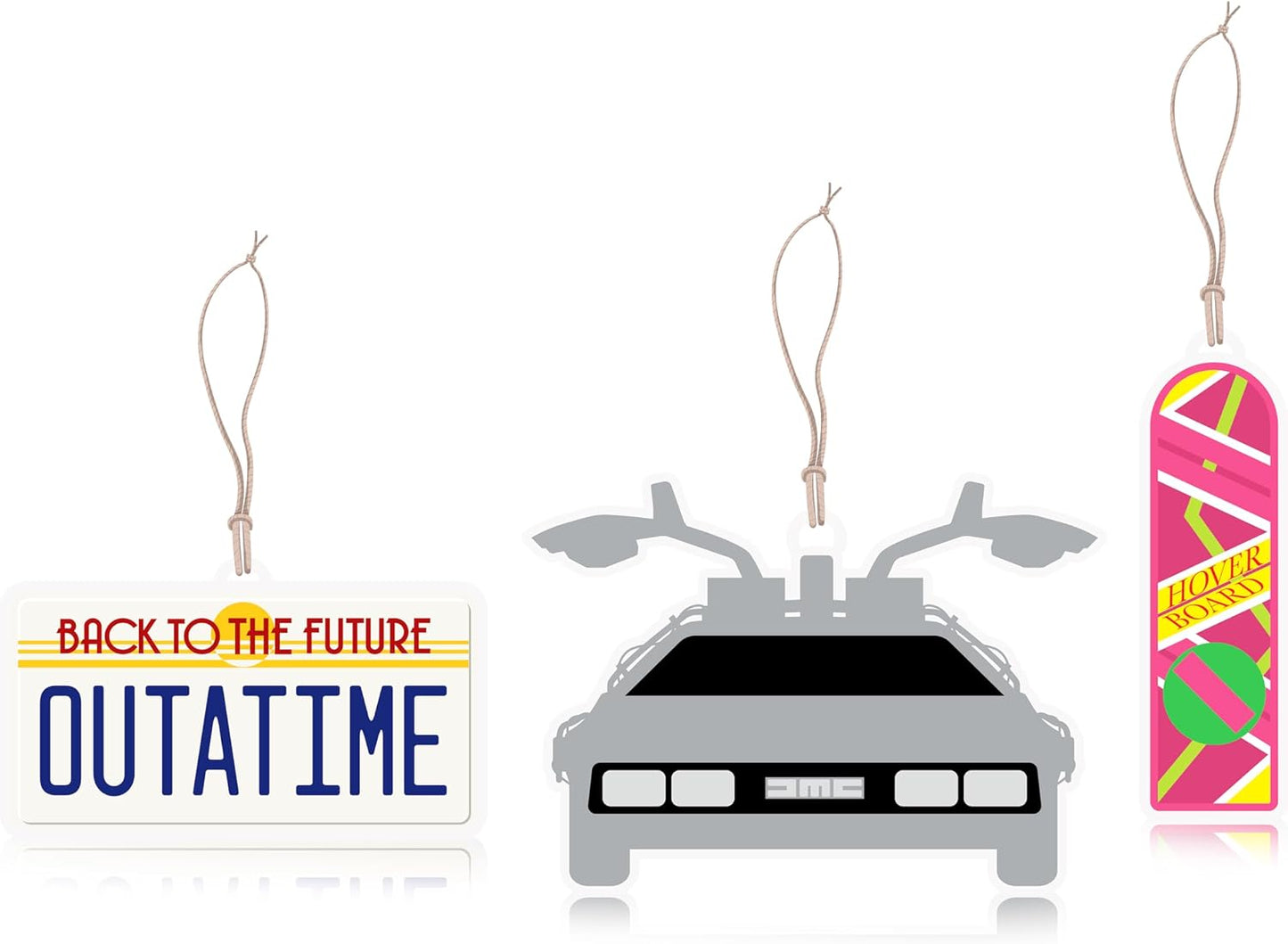 Ambientador Auto DeLorean DMC-12 3en1 Set
