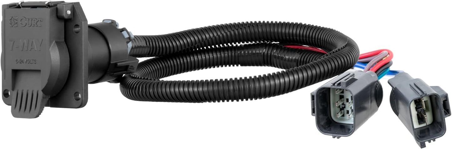 Arnés cableado remolque 7 pines Ford F-250/F-350/F-450 negro