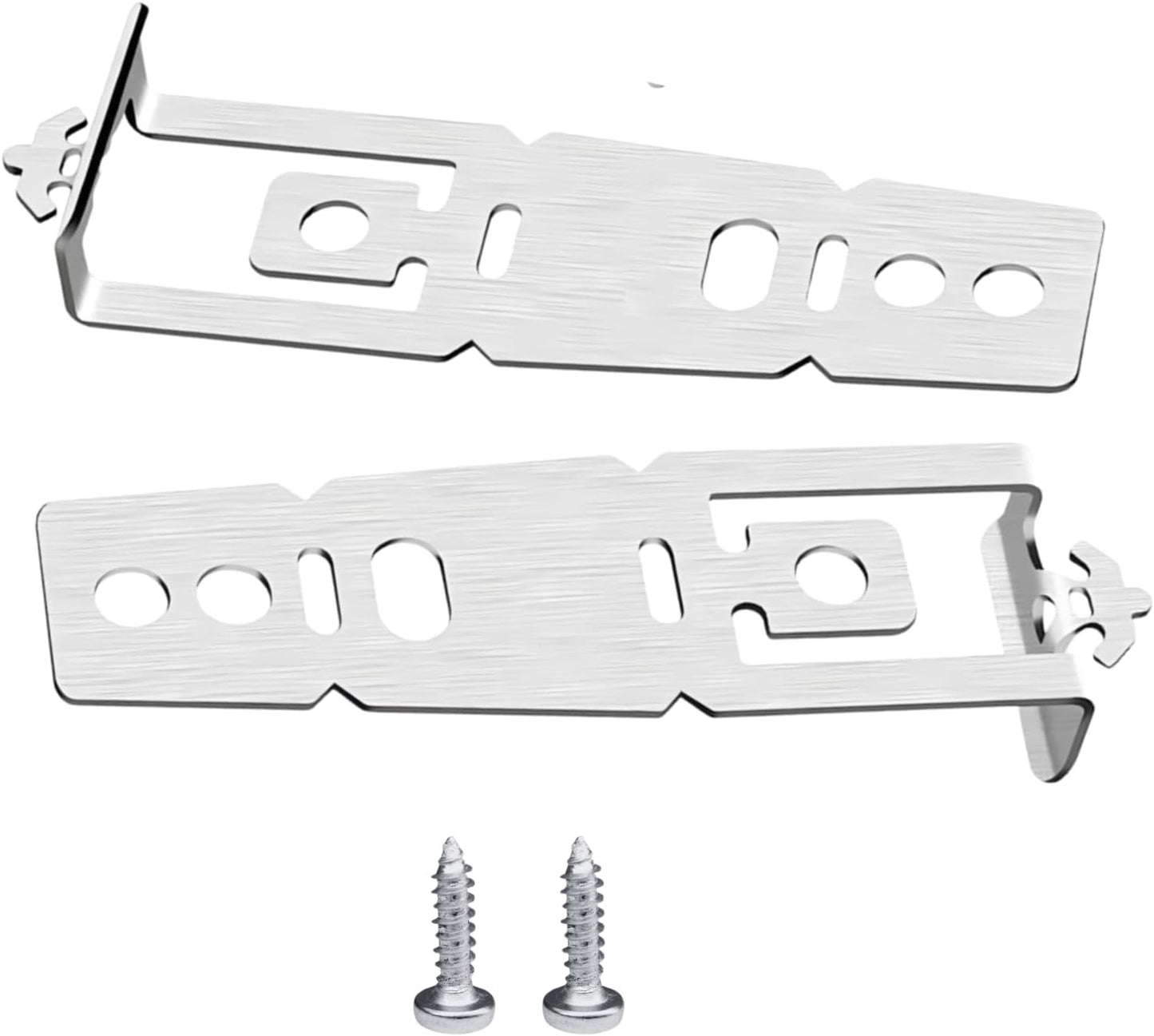 2 Soportes Acero Inox para Lavavajillas GE Encimera