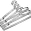 Perchas acero inox 16.5" set 30