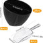 Kit 8 Cuencos Plástico para Fiesta 25oz Negro