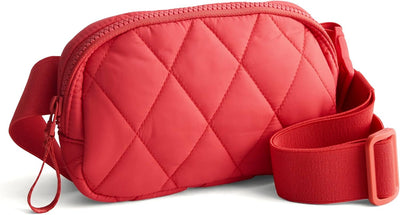 Riñonera mujer color cayena talla única