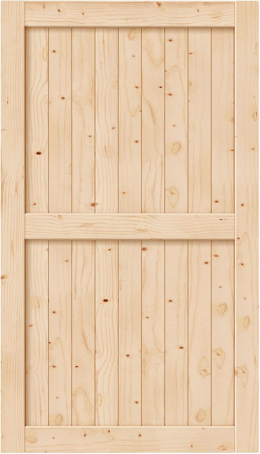Puerta corredera granero madera 54x84pulg DIY