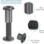 Set 10 tornillos hex 8x25 mm y tuercas 8x18 mm encaje negro