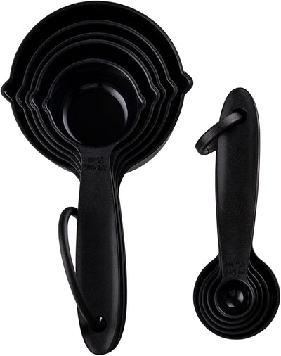 Set 10 Tazas y Cucharas Medidoras Plástico Sin BPA