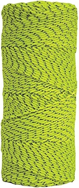 Línea nailon trenzado servidumbre 500pies verde y negro