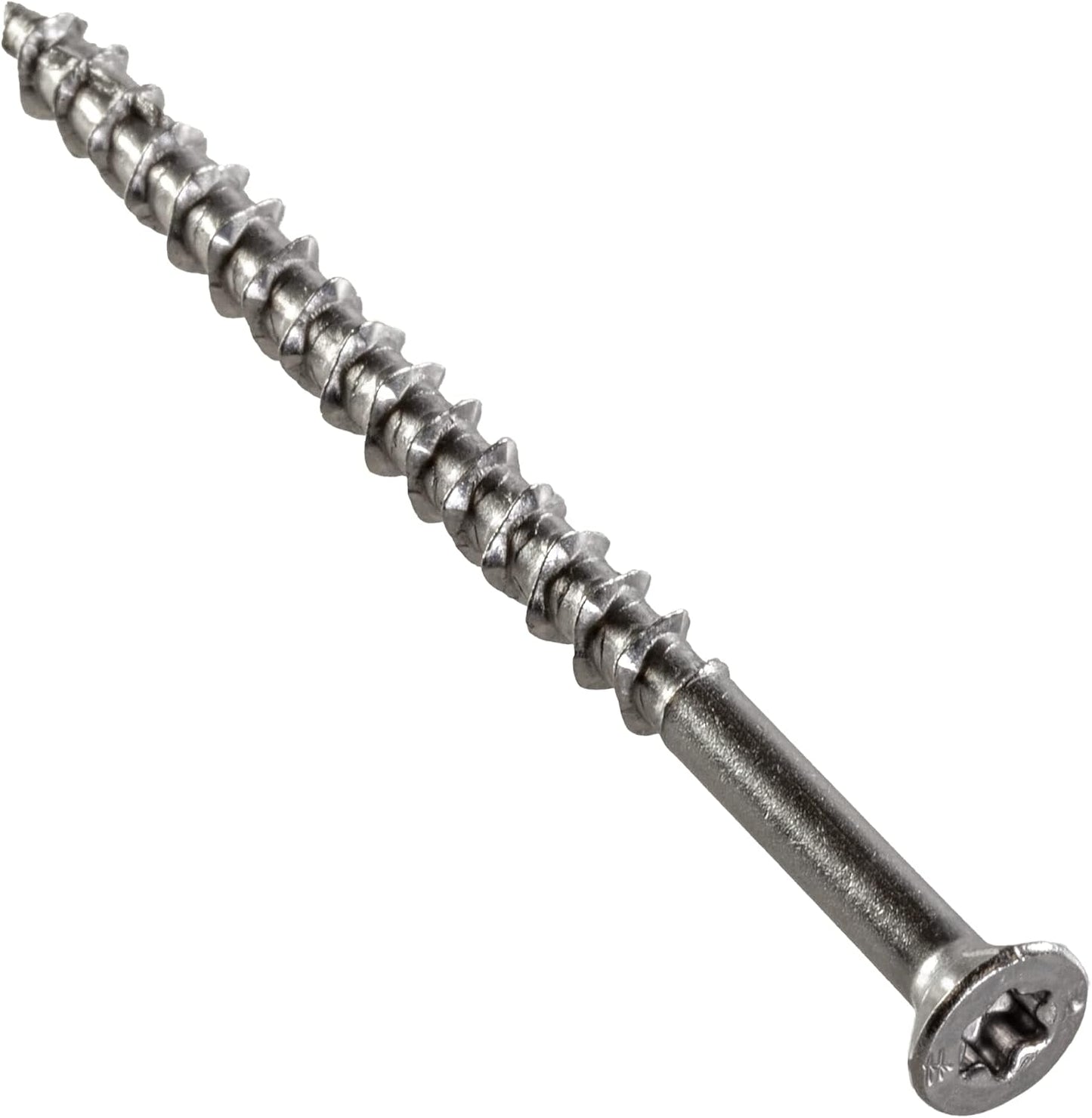 Tornillo acero inox tipo 305 cabeza plana 10x3pulg