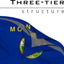 Bandera Montana 3x5 doble cara 100% poliéster con ojales