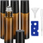 Botellas enrollables aceite esencial 0.3oz pack 4 con gotero