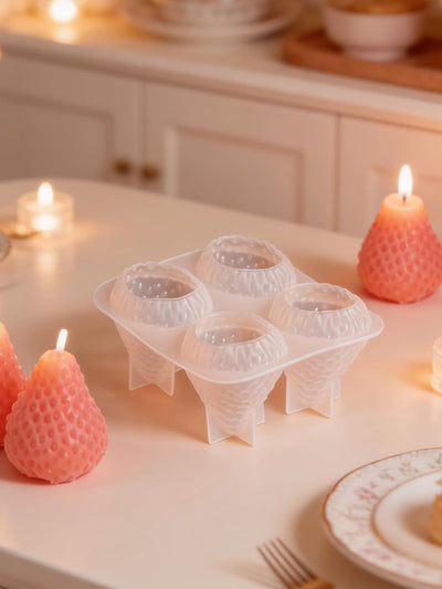 Molde de silicona de cereza 6 cavidades para chocolate, fondant y decoración
