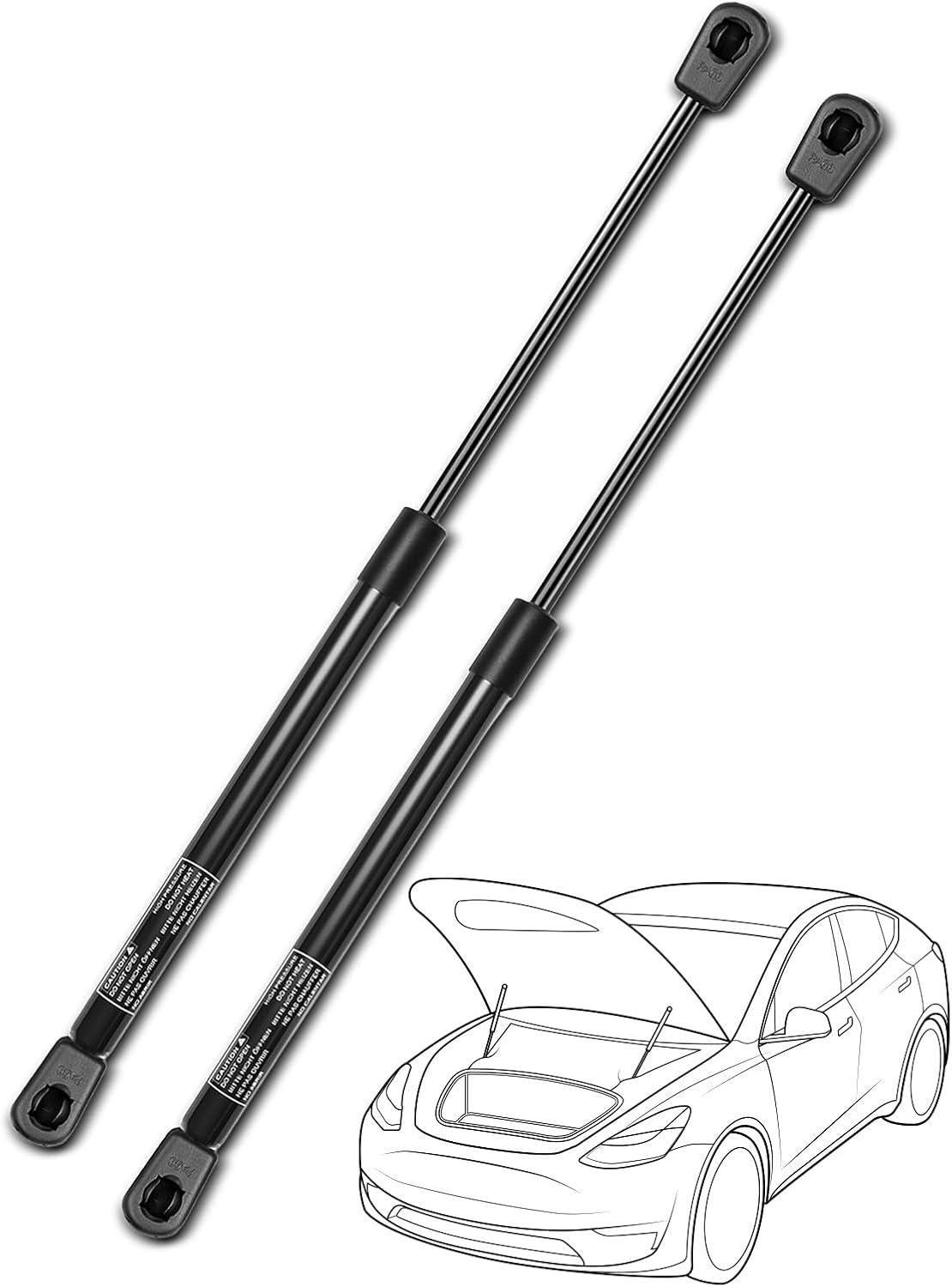 Amortiguadores gas capó Jeep Grand Cherokee 05-10 set 2