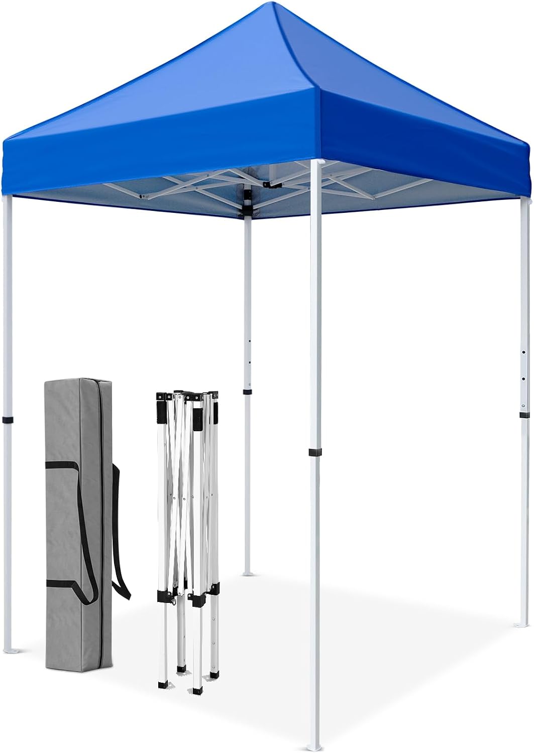 Tienda campaña desplegable 5x5 toldo playa azul con bolsa
