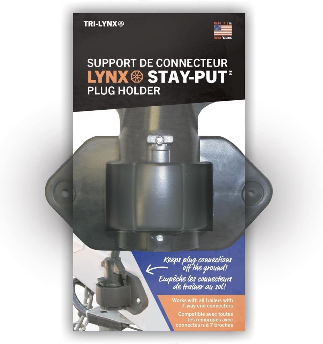 Fijador de enchufe Lynx Stay-Put 8200B
