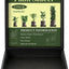 Platillo cuadrado para plantas 14pulg set 2 plástico resistente