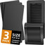Cubiertas magnéticas ventilación 5.5x14pulg set 3 sellado completo