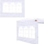 Pared lateral con ventana para toldo 10x10ft 2 paneles