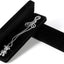Set 8 cajas terciopelo negro para joyas y regalos