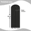 Bolsas para vestidos largos 60" pack 2 negro