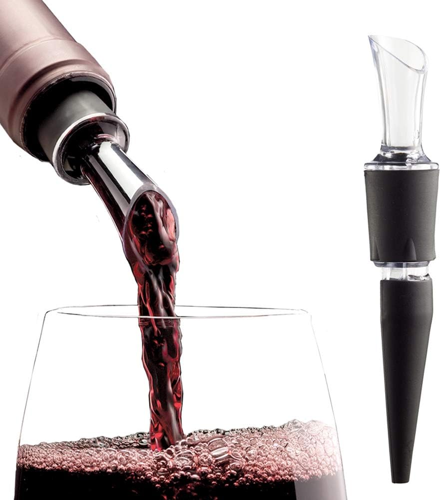Vertedor vino sin goteo control patentado aireación