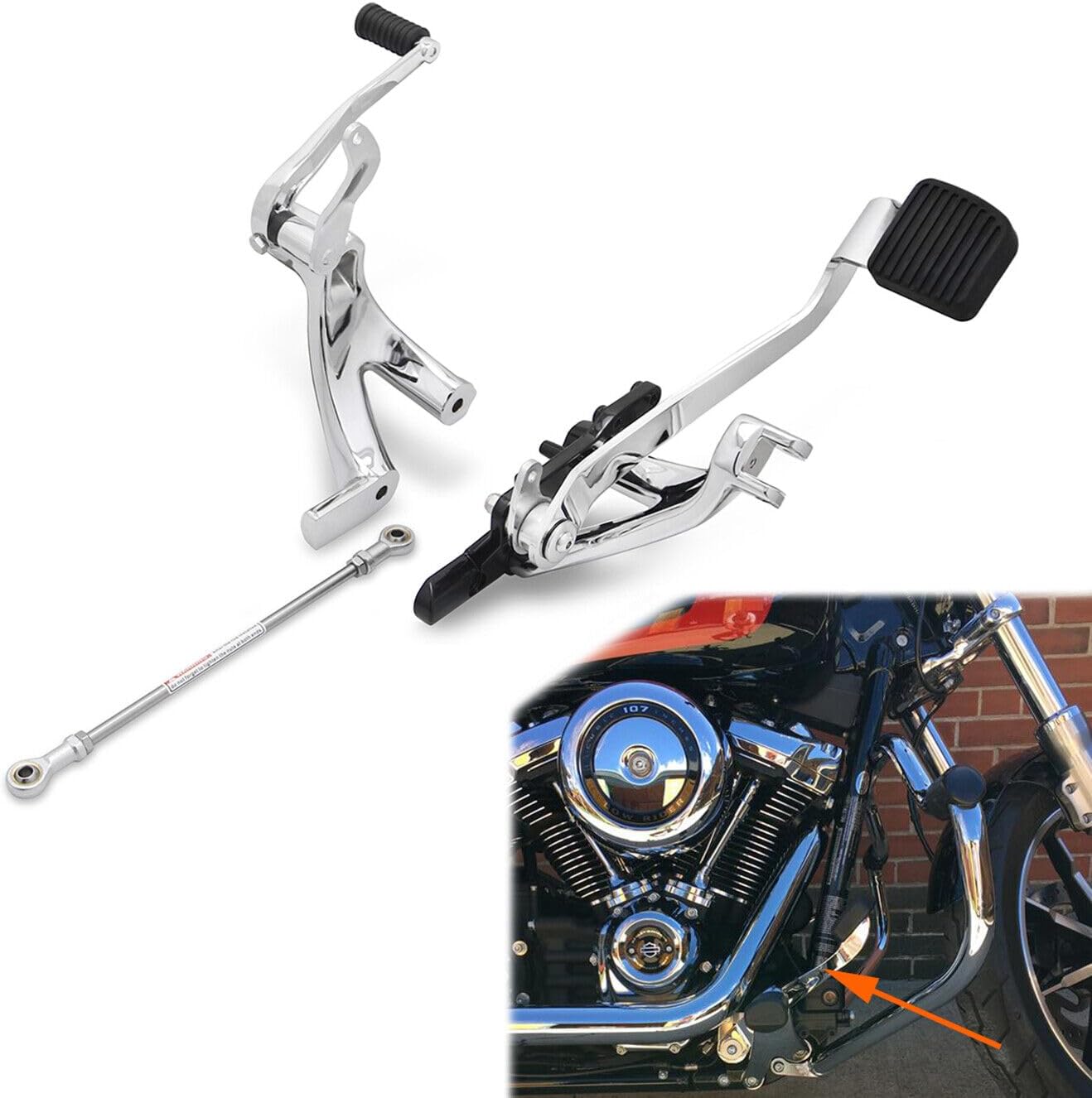 Kit control avance extendido para Harley Softail 2018-actual