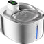 Fuente agua gato acero inox 4.1L inalámbrica interior