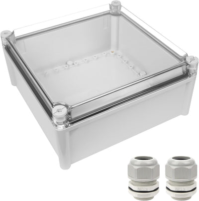 Caja conexiones IP67 impermeable gris 11x11x5.1in